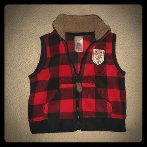 Carter’s fleece infant vest